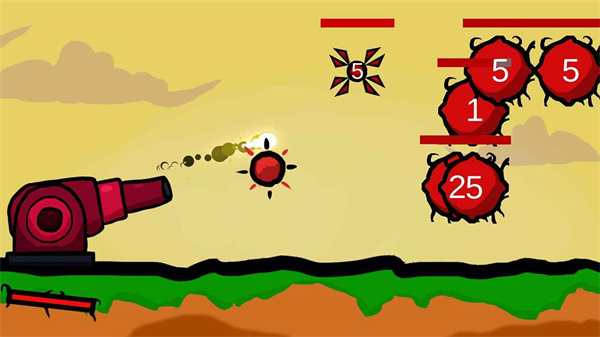 大炮模拟器 手机版游戏截图2
