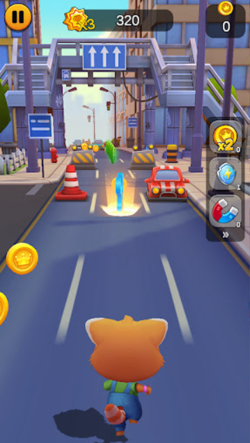 奔跑的宠物猫游戏截图1