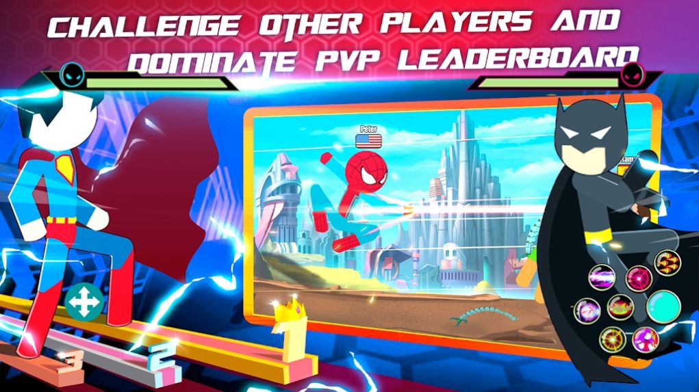 火柴人冠军争夺赛游戏截图1