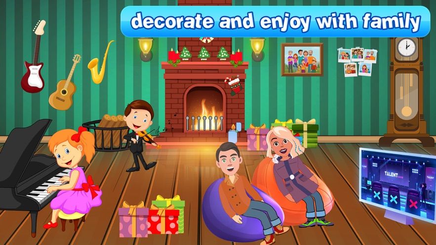 假装城市寒假游戏截图4