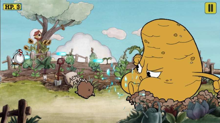 茶杯头大冒险 中文手机版游戏截图2