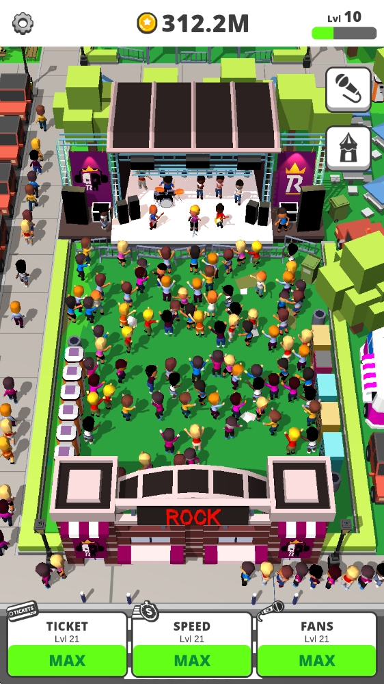 空闲音乐会游戏截图4