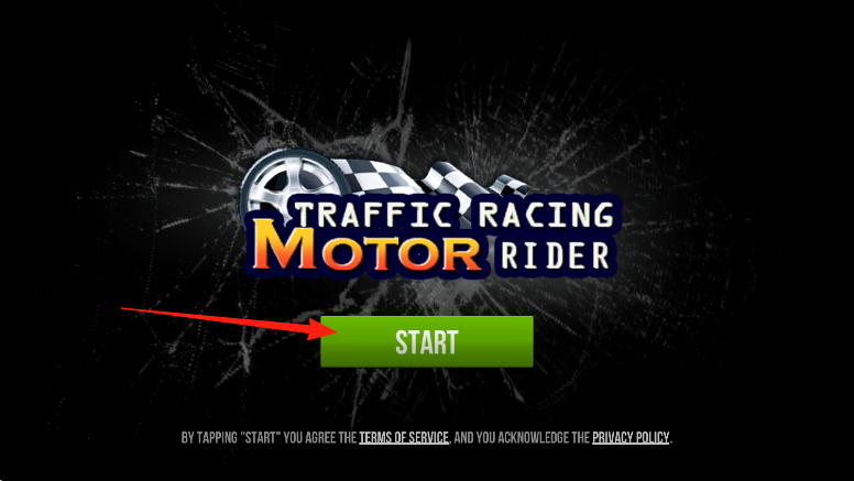 公路赛车摩托骑手游戏截图1