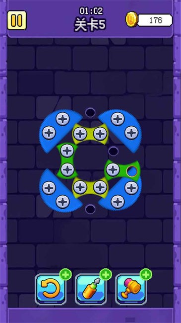 疯狂拧螺丝游戏截图1