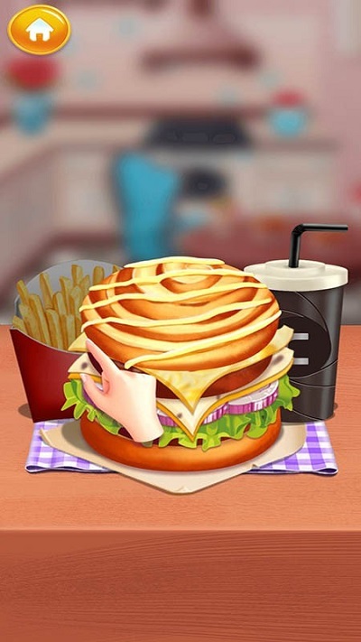 公主宝宝汉堡店游戏截图2