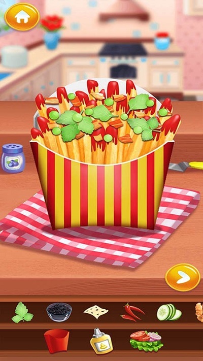 公主宝宝汉堡店游戏截图3