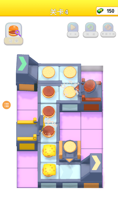 汉堡包工厂游戏截图3