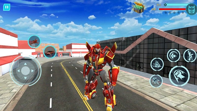 机甲变形汽车游戏截图2