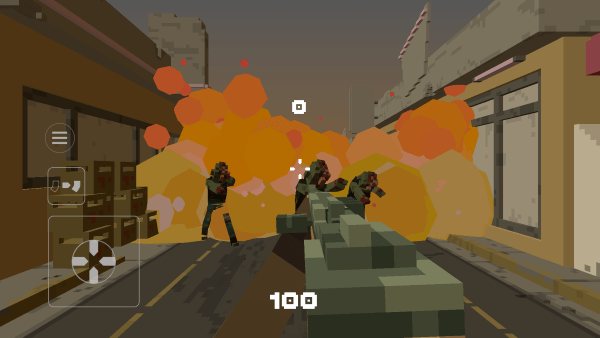 体素僵尸射击游戏截图2