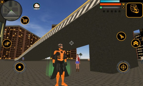 自由城市超级英雄游戏截图2