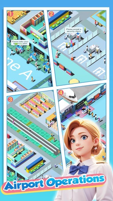 开心机场模拟器游戏截图3