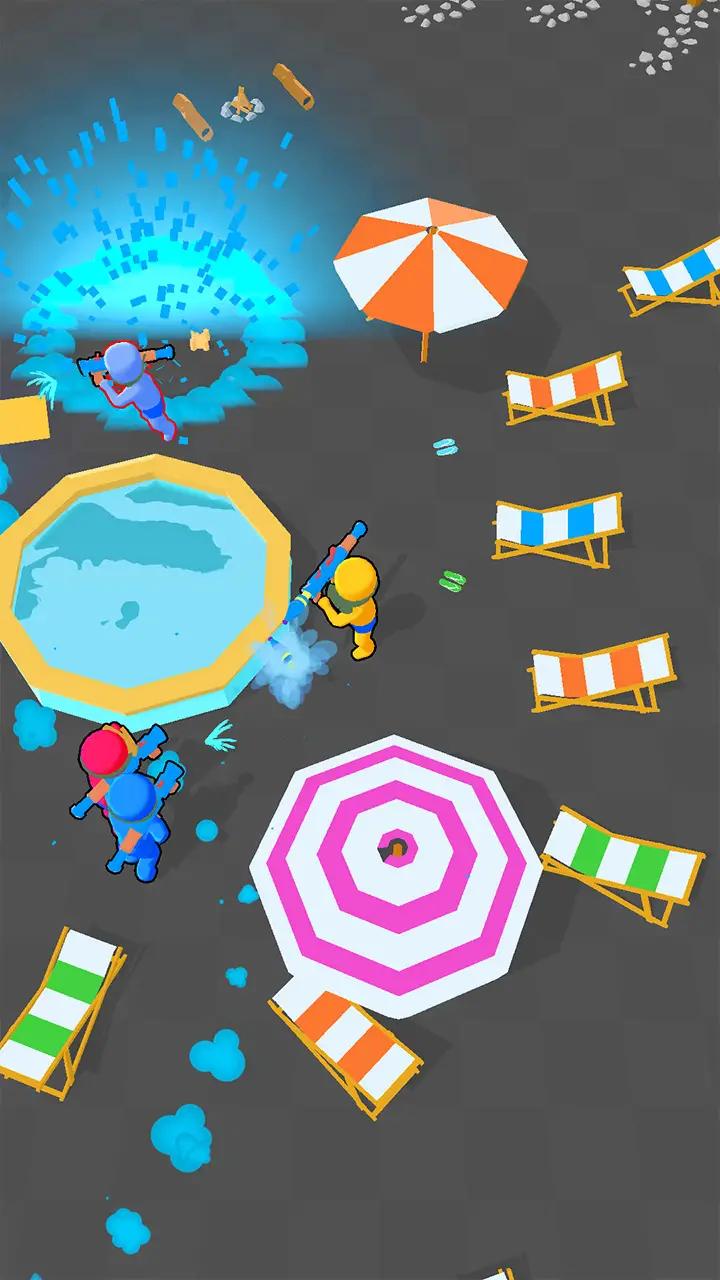 泳池水枪派对游戏截图4