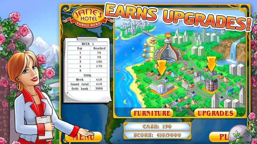 简的酒店2:家庭英雄单机版游戏截图1