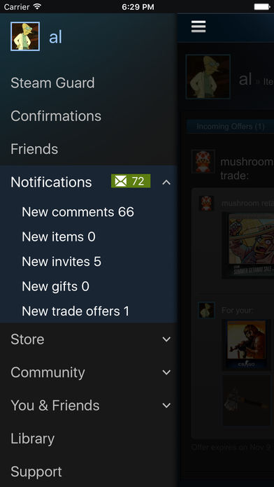 Steam手机版软件截图3